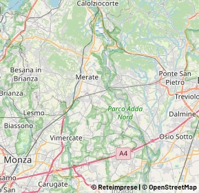 Mappa 23879 Robbiate LC, Italia (10.655)