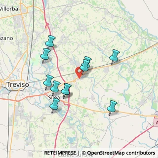 Mappa Via Manin, 31048 San Biagio di Callalta TV, Italia (3.33273)