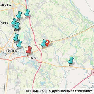 Mappa Via Manin, 31048 San Biagio di Callalta TV, Italia (5.70769)