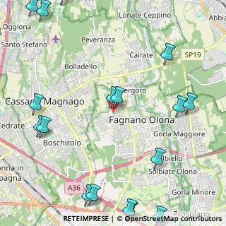 Mappa Via Liserta, 21054 Fagnano Olona VA, Italia (3.16294)