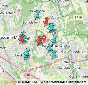 Mappa Via Liserta, 21054 Fagnano Olona VA, Italia (1.47786)