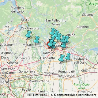 Mappa Via Don Basilio Bravi, 24048 Treviolo BG, Italia (8.03143)