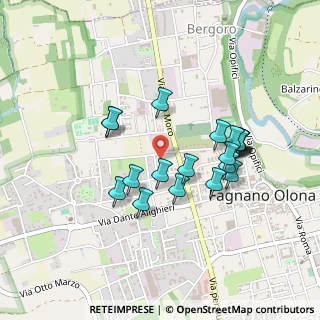 Mappa Via Lombardia, 21054 Fagnano Olona VA, Italia (0.404)