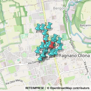 Mappa Via Lombardia, 21054 Fagnano Olona VA, Italia (0.24)