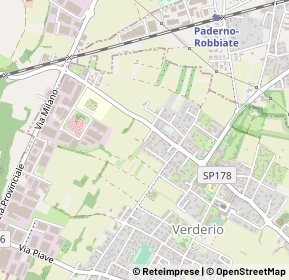 Mappa Via Turati, 23878 Robbiate LC, Italia (0.33846)
