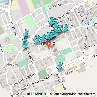 Mappa Piazza Mons. T. Benedetti, 24048 Treviolo BG, Italia (0.172)