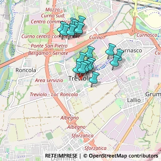 Mappa Piazza Mons. T. Benedetti, 24048 Treviolo BG, Italia (0.783)