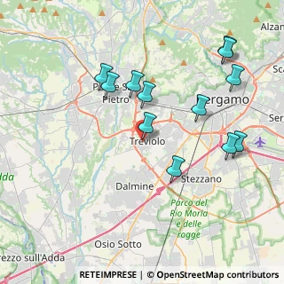 Mappa Via Guglielmo Marconi, 24048 Treviolo BG, Italia (4.06583)