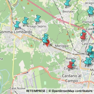 Mappa 21011 Casorate Sempione VA, Italia (3.397)