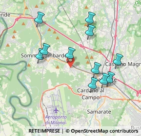 Mappa 21011 Casorate Sempione VA, Italia (3.77182)