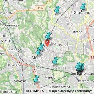 Mappa Via Pola, 22060 Cabiate CO, Italia (2.78733)