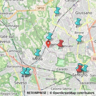 Mappa Via Pola, 22060 Cabiate CO, Italia (2.76769)