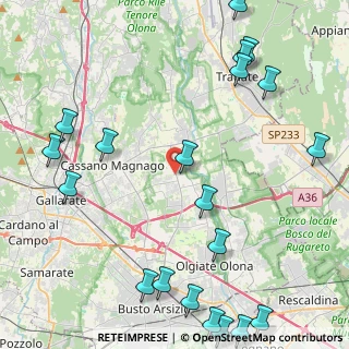 Mappa Via Trento, 21054 Fagnano Olona VA, Italia (6.0695)