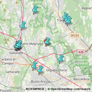 Mappa Via Trento, 21054 Fagnano Olona VA, Italia (5.06643)