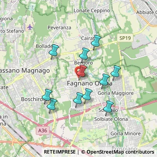 Mappa Via Trento, 21054 Fagnano Olona VA, Italia (1.65364)