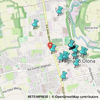Mappa Via Trento, 21054 Fagnano Olona VA, Italia (0.487)