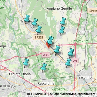Mappa Via Enrico Fermi, 22076 Mozzate CO, Italia (3.228)