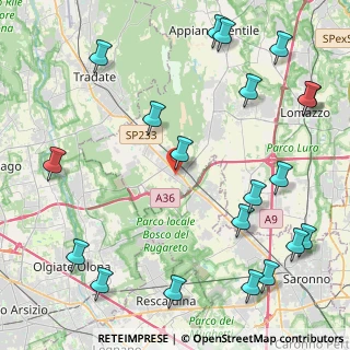 Mappa Via Enrico Fermi, 22076 Mozzate CO, Italia (5.819)