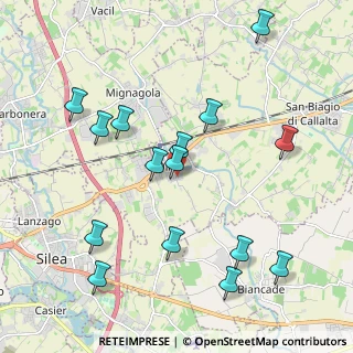 Mappa Via Giorgio de Chirico, 31048 San Biagio di Callalta TV, Italia (2.212)