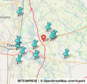 Mappa Via Lombardia, 31048 San Biagio di Callalta TV, Italia (3.85727)