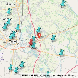Mappa Via Lombardia, 31048 San Biagio di Callalta TV, Italia (6.05765)