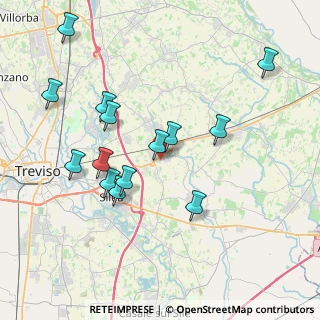 Mappa Via Daniele Manin, 31048 San Biagio di Callalta TV, Italia (3.91214)