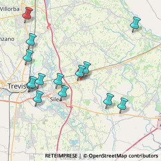 Mappa Via Daniele Manin, 31048 San Biagio di Callalta TV, Italia (4.70286)