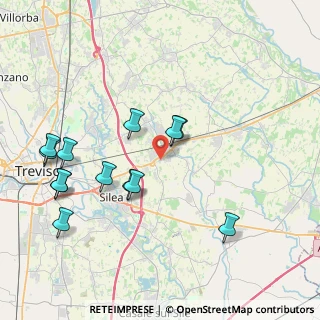 Mappa Via Daniele Manin, 31048 San Biagio di Callalta TV, Italia (4.24923)