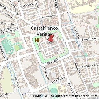 Mappa Via Giuseppe Garibaldi, 5, 31033 Castelfranco Veneto, Treviso (Veneto)