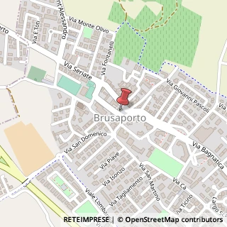 Mappa Piazza Vittorio Veneto, 1, 24060 Brusaporto, Bergamo (Lombardia)
