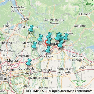 Mappa Via Maestri del Lavoro, 24048 Treviolo BG, Italia (8.60643)