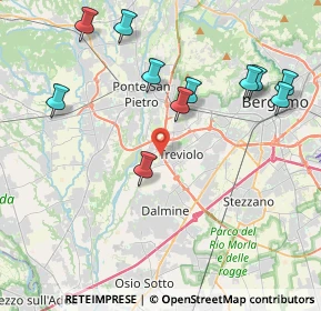 Mappa Via Maestri del Lavoro, 24048 Treviolo BG, Italia (4.42727)