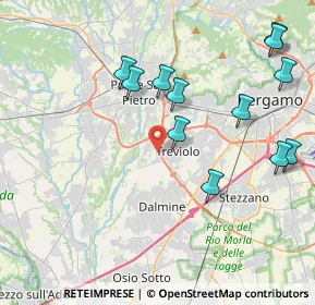 Mappa Via Maestri del Lavoro, 24048 Treviolo BG, Italia (4.3975)