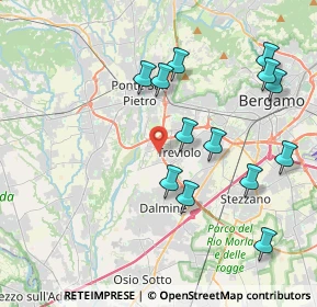 Mappa Via Maestri del Lavoro, 24048 Treviolo BG, Italia (4.17)