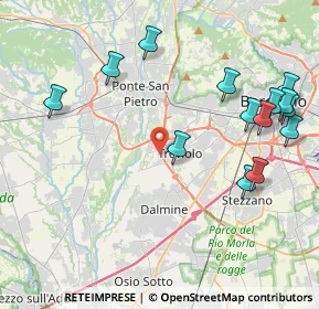 Mappa Via Maestri del Lavoro, 24048 Treviolo BG, Italia (4.83)