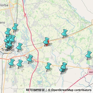 Mappa Via Antonio Ligabue, 31048 San Biagio di Callalta TV, Italia (6.078)
