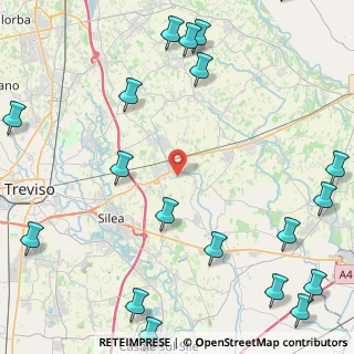 Mappa Via Antonio Ligabue, 31048 San Biagio di Callalta TV, Italia (6.7445)