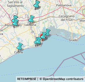 Mappa Arco del Maestrale, 33054 Lignano Sabbiadoro UD, Italia (15.21455)