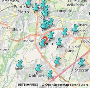 Mappa Piazza della Libertà, 24048 Treviolo BG, Italia (2.0915)
