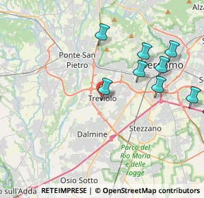 Mappa Piazza della Libertà, 24048 Treviolo BG, Italia (5.14455)