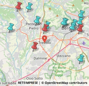 Mappa Piazza della Libertà, 24048 Treviolo BG, Italia (4.984)