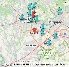 Mappa Piazza della Libertà, 24048 Treviolo BG, Italia (3.75692)