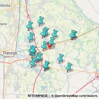 Mappa Via Salvador Dalì, 31048 San Biagio di Callalta TV, Italia (3.2945)