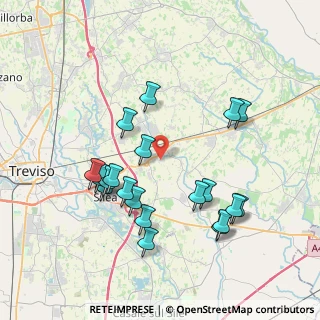 Mappa Via Salvador Dalì, 31048 San Biagio di Callalta TV, Italia (3.8745)