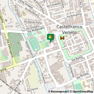 Mappa Via Podgora, 47, 31033 Castelfranco Veneto, Treviso (Veneto)