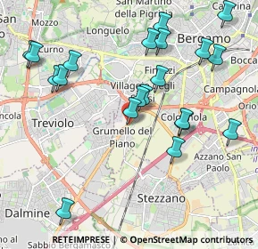 Mappa Via Donato Peliciolo, 24127 Bergamo BG, Italia (2.211)