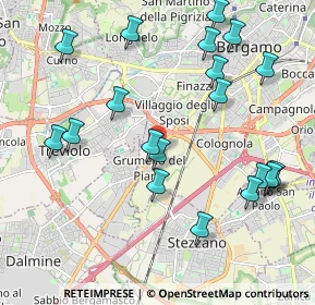 Mappa Via Donato Peliciolo, 24127 Bergamo BG, Italia (2.29)