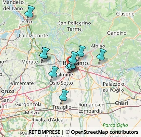 Mappa Via Donato Peliciolo, 24127 Bergamo BG, Italia (9.52182)