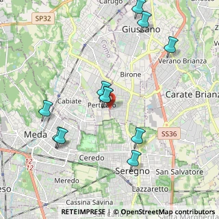 Mappa Via Bolzano, 20833 Giussano MB, Italia (2.1)
