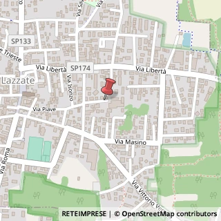 Mappa Via Giuseppe di Vittorio, 25, 20824 Lazzate, Monza e Brianza (Lombardia)